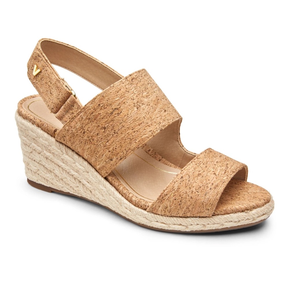 VIONIC | Brooke Cork Sandals | Sz 9